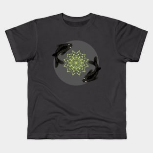 Black Koi Kids T-Shirt